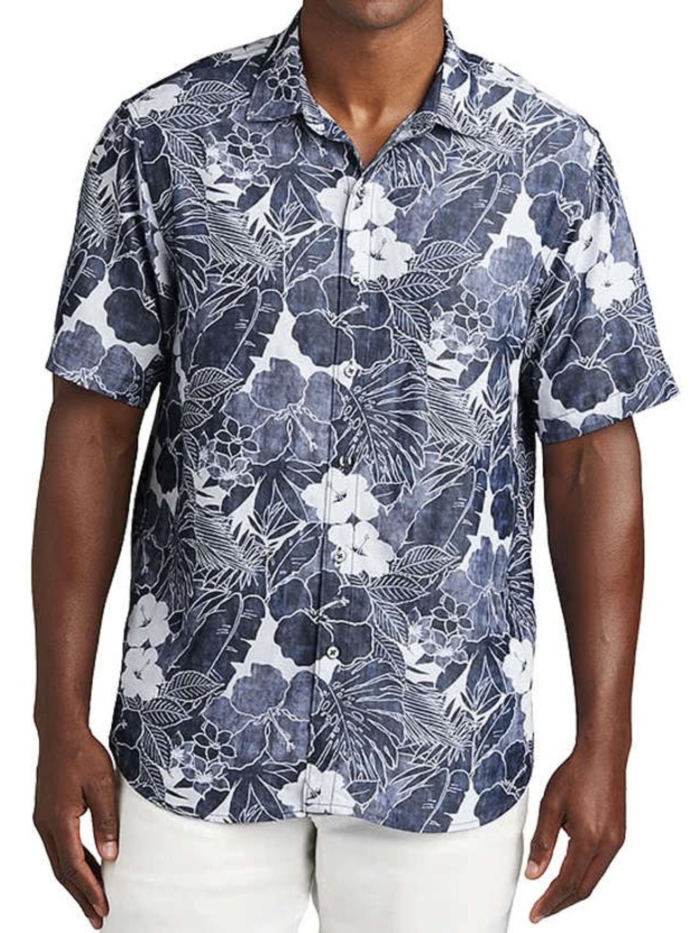 NWT Tommy Bahama Coconut Point Playa Flora Eco Short Sleeve Shirt Size Medium